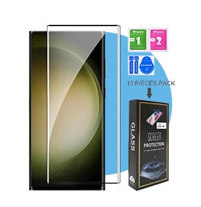 Clear Tempered Glass for Samsung (10 Pack)