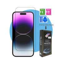 Black Tempered Glass for iPhone (10 Pack)